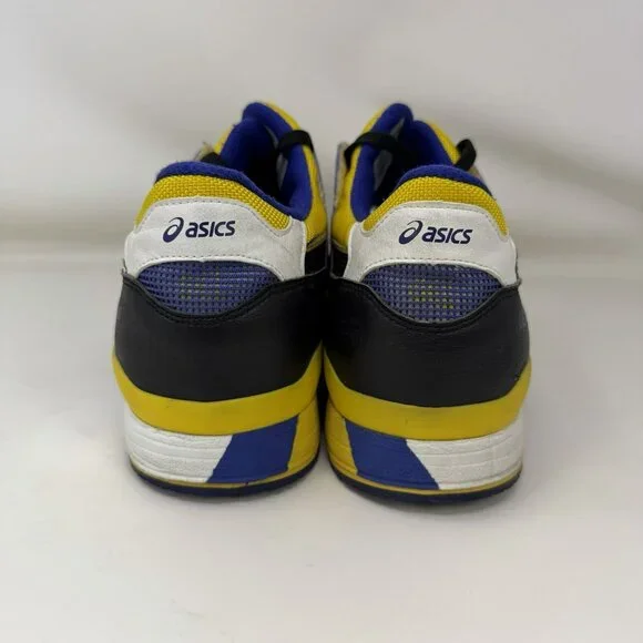 ASICS Gel-Lyte III Athletic Shoes White Black Yellow Purple Men’s Size 100 - Picture 4 of 6